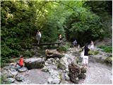 Kobarid - The Large Kozjak waterfall